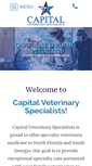 Mobile Screenshot of capvetspecialists.com